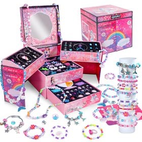 FUNSENLY deluxe gift box with mirror and drawers for a magical unboxing.