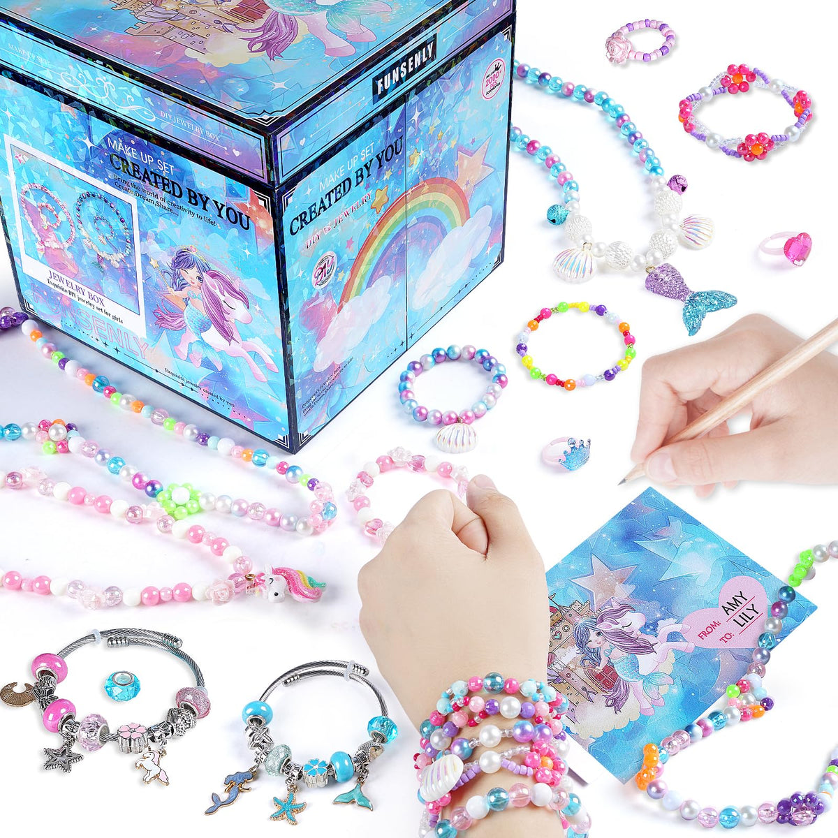 FUNSENLY DIY creativity for girls encourages imagination and skills