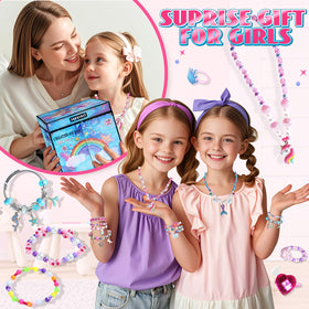 FUNSENLY family crafting time invites bonding and shared jewelry projects
