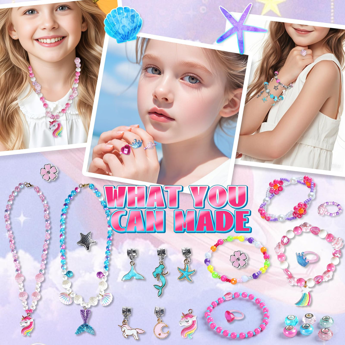 FUNSENLY two-thousand beads offer versatile options for jewelry making
