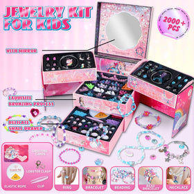 FUNSENLY unicorn and mermaid beads inspire imaginative, themed jewelry designs.