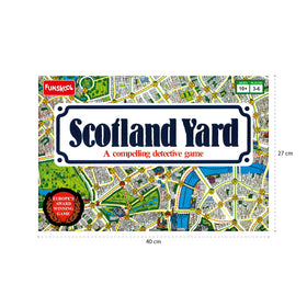 Funskool Scotland Yard log book with game board for clues.