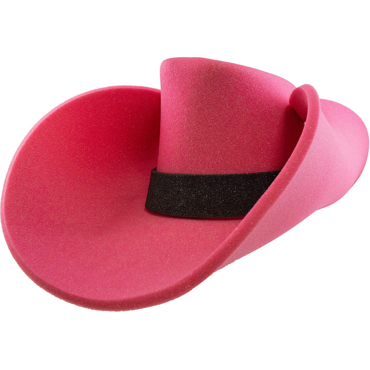 FUNSTITUTION giant pink foam cowboy hat for bold party moments
