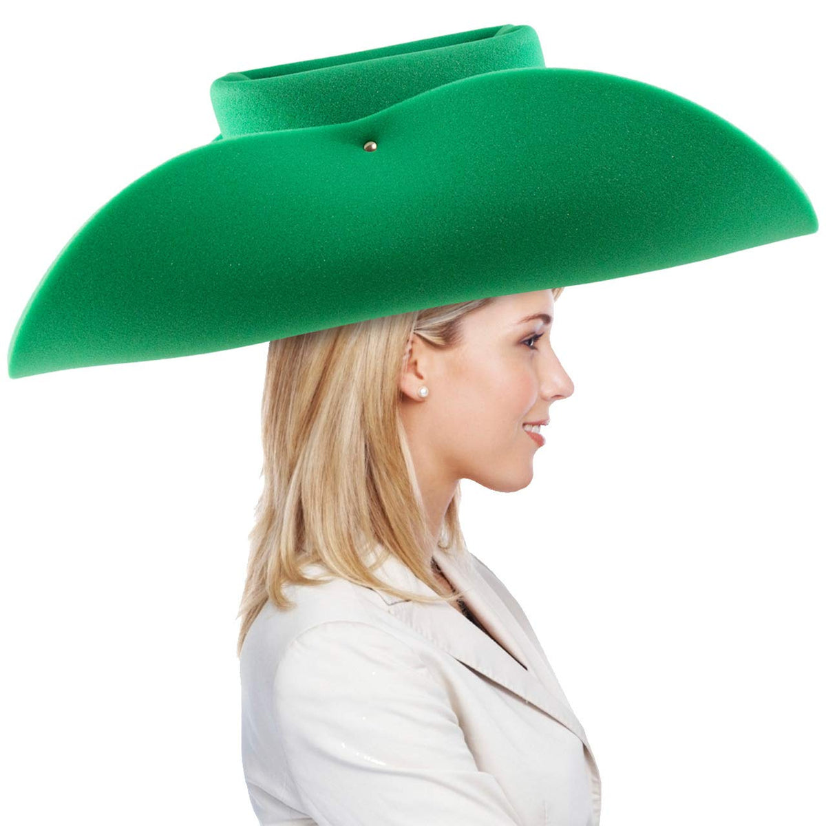 FUNSTITUTION packable pink foam cowboy hat for travel