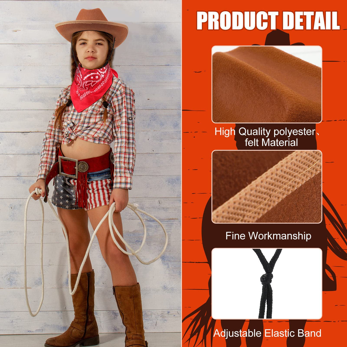 Funtery combo on a child for playful cosplay and photos