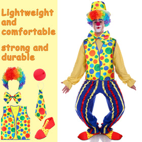 Funtery clown hat completes a classic circus costume