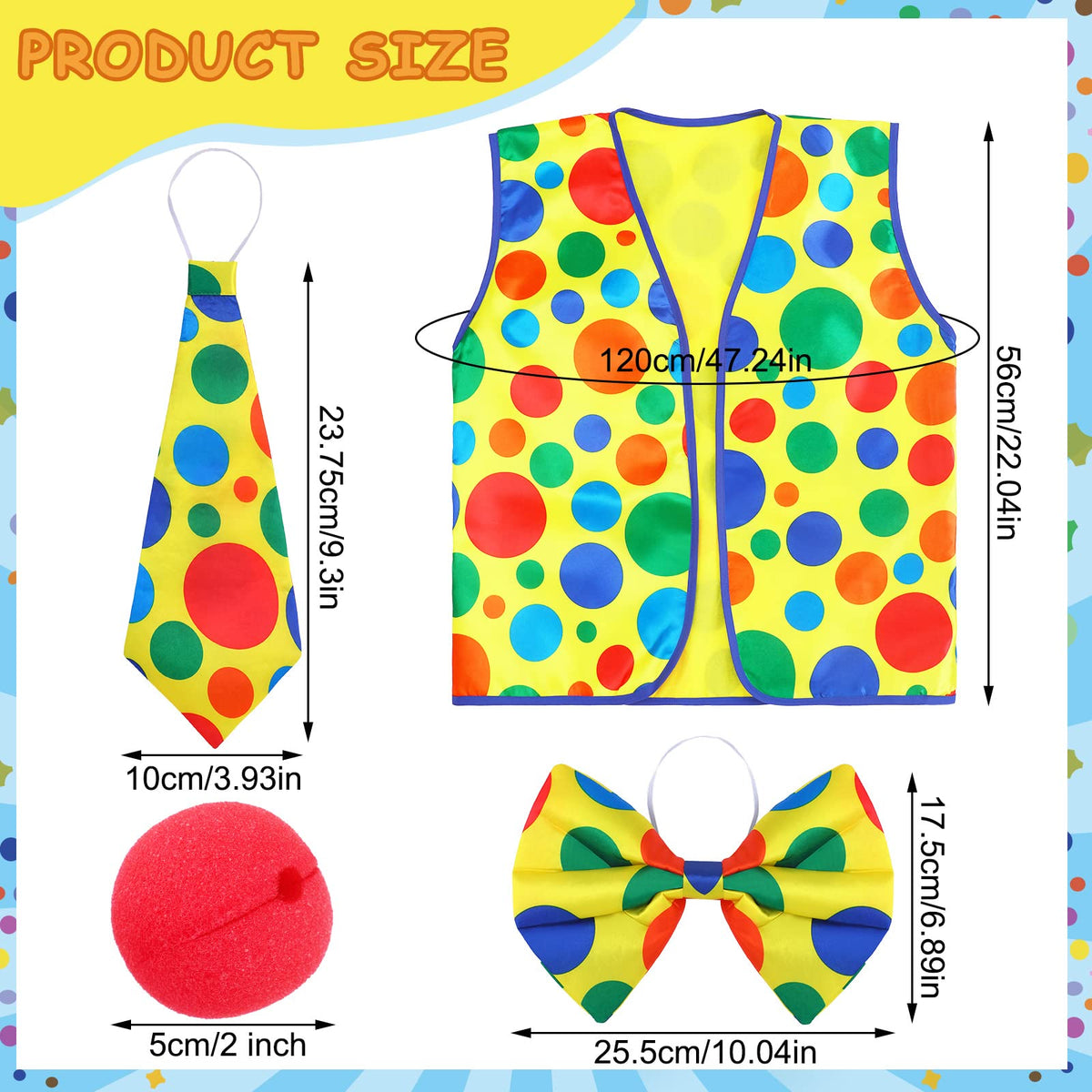 Funtery red clown nose adds instant character to your outfit