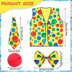 Funtery red clown nose adds instant character to your outfit