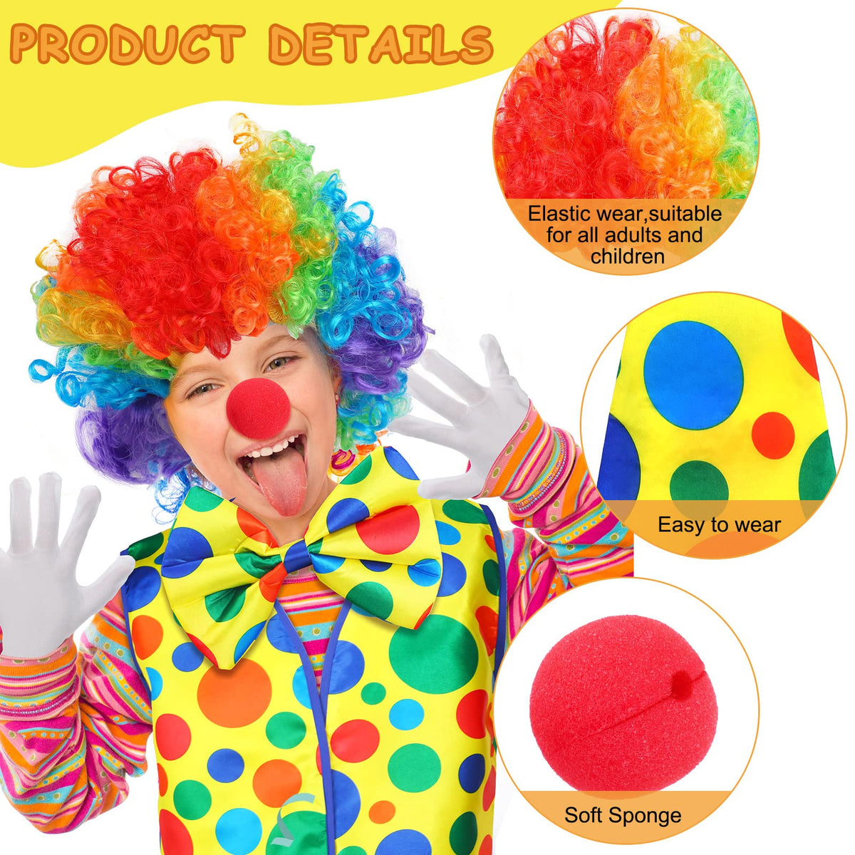 Funtery satin clown vest adds light, stylish flair