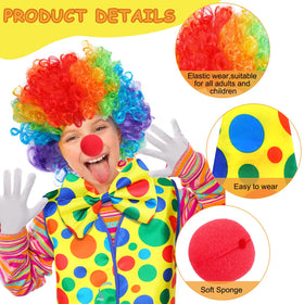 Funtery satin clown vest adds light, stylish flair