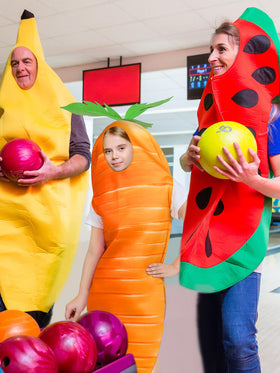 Funtery Easter carrot costume packaging included emphasizes ready-to-wear convenience.