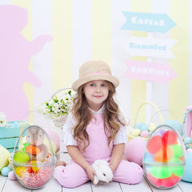 Funtery clear shells support DIY customization with stickers or paints.