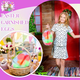 Funtery Easter eggs work indoors or outdoors for celebrations.
