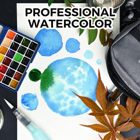 Funto Watercolor Journal provides acid-free pages for vivid color layering during plein air.