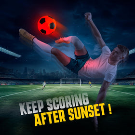 Funvip Light Up Soccer Ball 2nd-gen durable materials and soft touch.