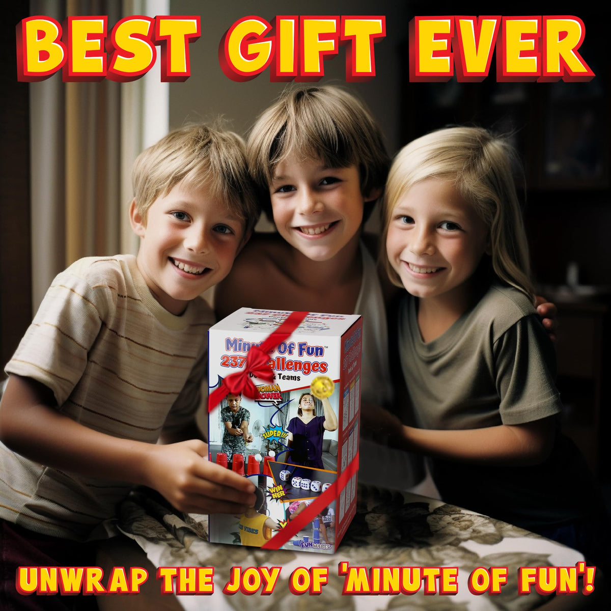 Funwares Original 237-minute group play indoors or outdoors, versatile fun