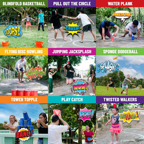 Funwares Original 272 sponge guns add splashy water play outdoors.