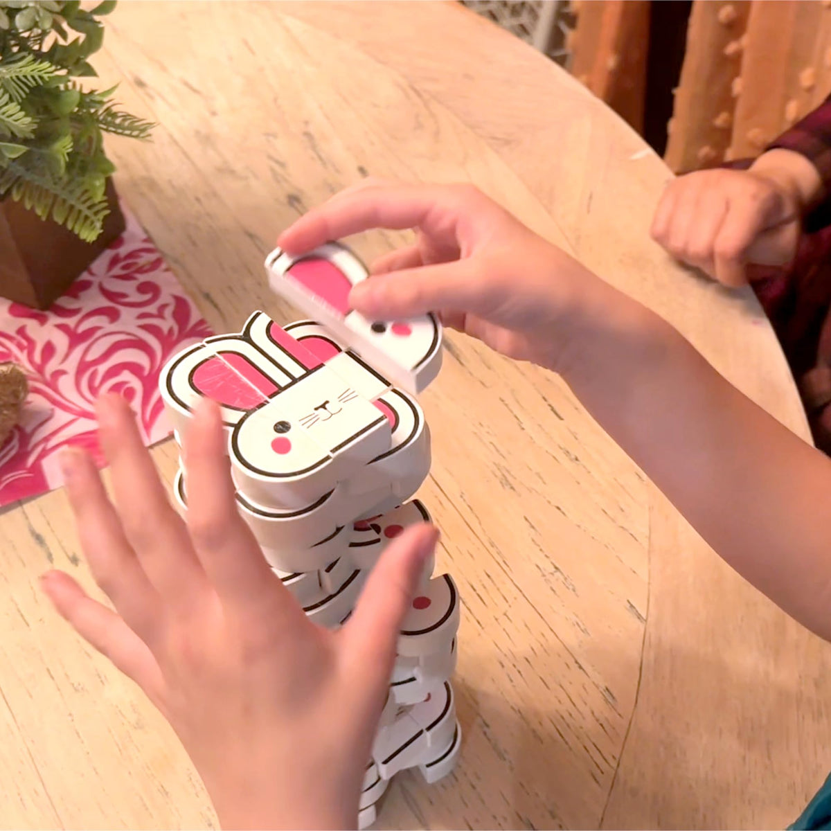 Funwares portable play setup outdoors for picnics and trips.