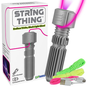 Funwares String Thing glowing bundle in action for mesmerizing tricks