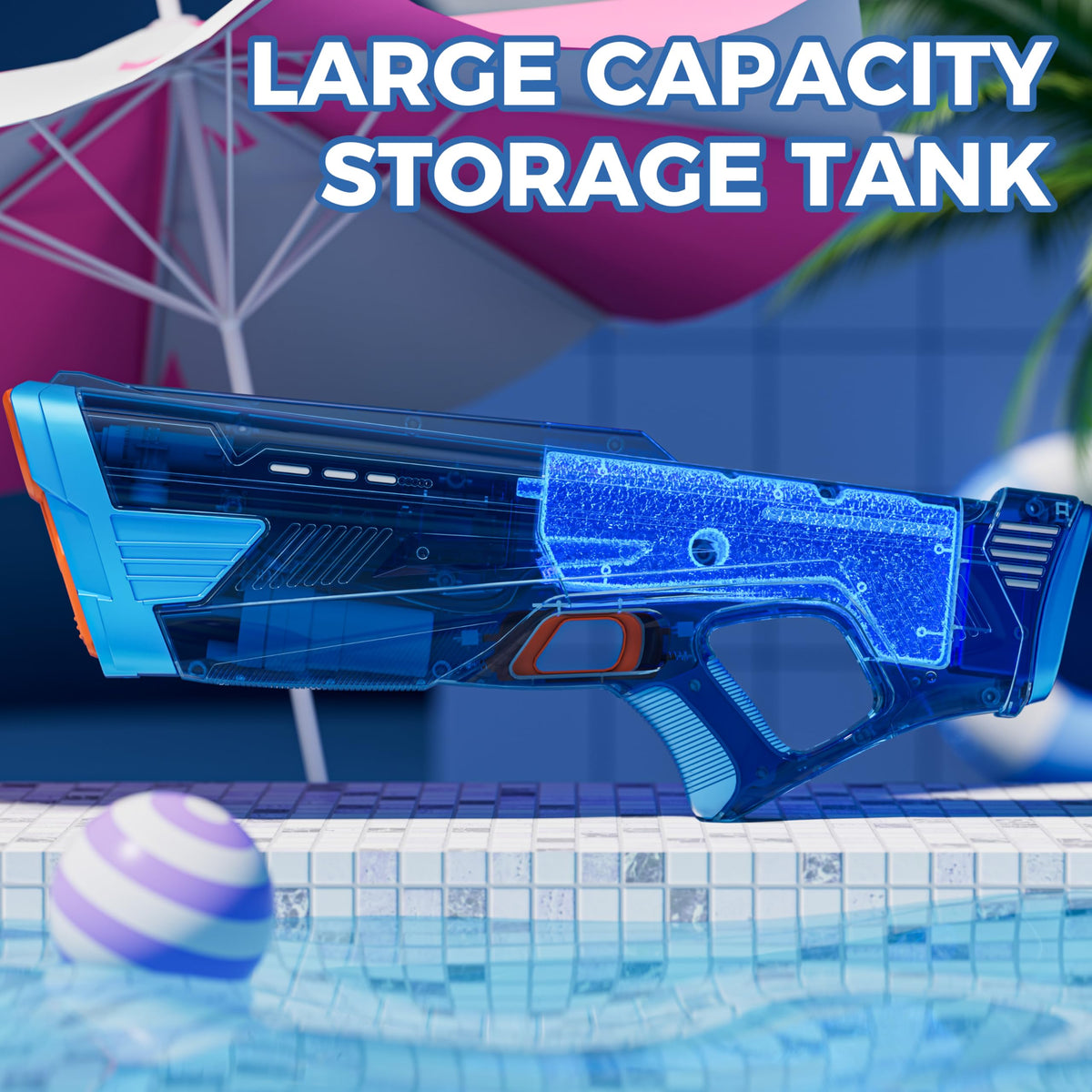 Funwee durable ABS shell provides sturdy feel for safe, active battles.