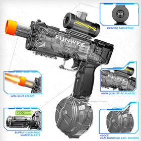 Funwee battery-operated water blaster ideal for quick, active play