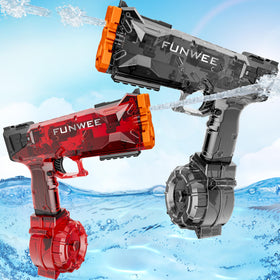 Funwee electric water gun 2-pack front view ideal for outdoor battles