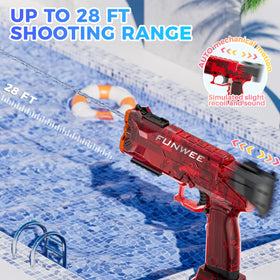 Funwee water gun 2-pack with removable tank for easy refills
