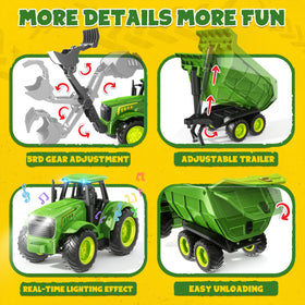 Funwee RC Farm Tractor sheep accessory enhances imaginative farming.