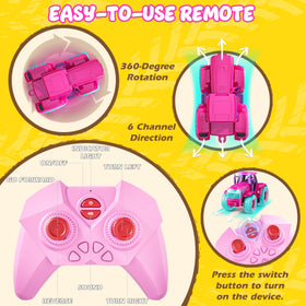 Funwee RC tractor cockpit LEDs enhance realistic operation