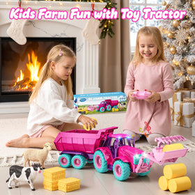 Funwee RC tractor rechargeable batteries enable longer play sessions