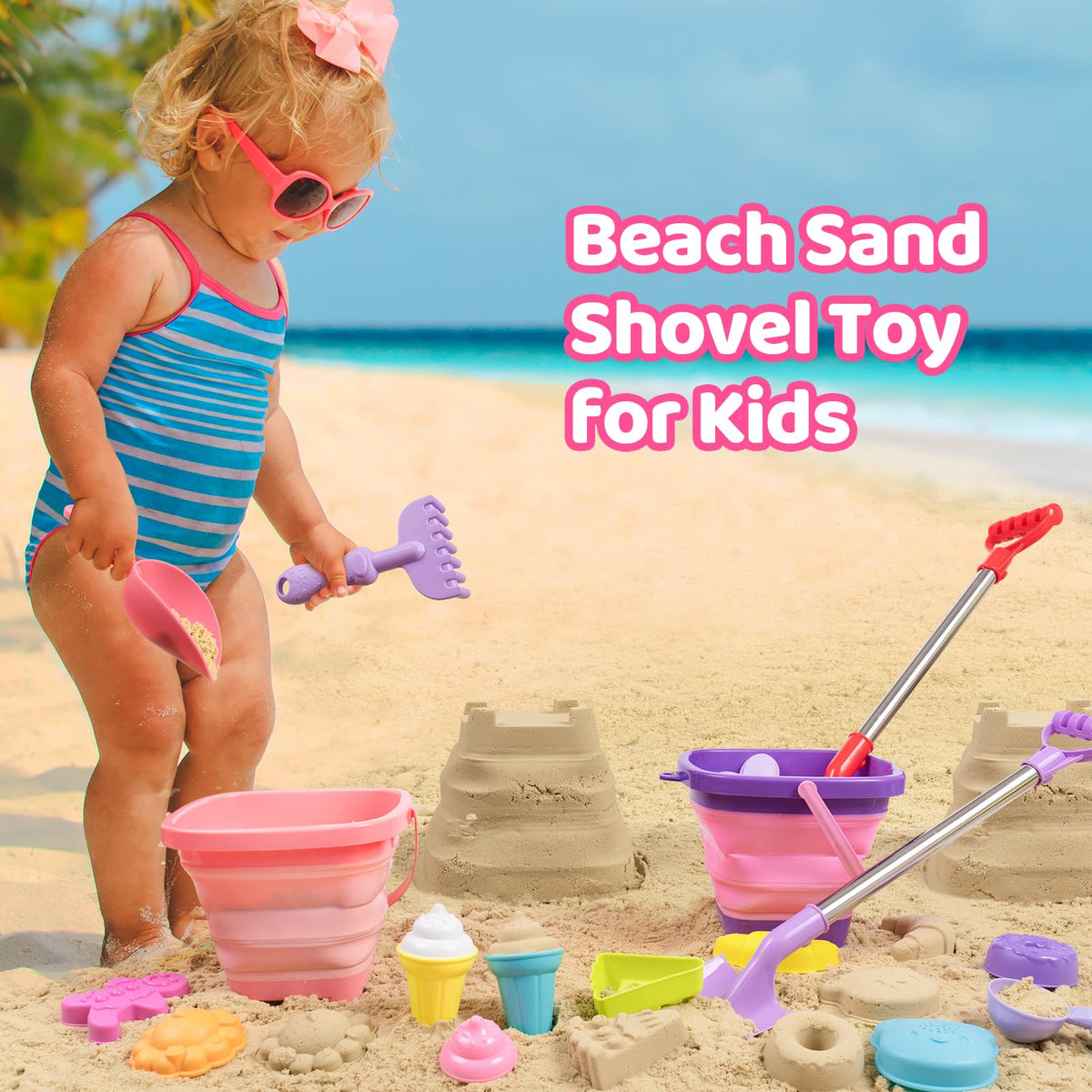 FUNWEGOT mesh bag keeps toys organized and dries quickly after water play