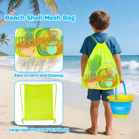 FUNWEGOT beach shovels perfect for digging and scooping sand.