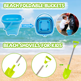 FUNWEGOT rake guiding precise lines during sandbox play