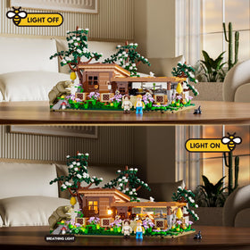 FUNWHOLE Bee-Farm detachable trees showcase flexible layout options for creative play.