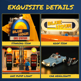 FUNWHOLE canopy lighting adds authentic glow for display-worthy builds.
