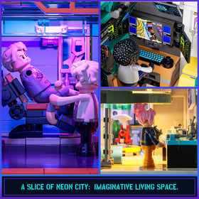 FunWhole detachable two-story buildings for easy maintenance and play