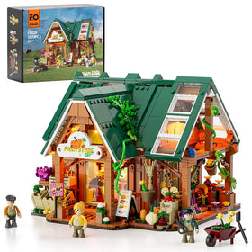 FUNWHOLE Farm Store exterior front with vivid details for display appeal.