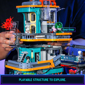 FunWhole future city modular builds for storytelling display