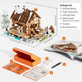 FunWHOLE Hunting Cabin dog house and island expand outdoor scene ideas