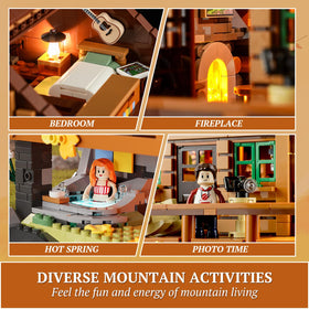 FUNWHOLE Interior Lighting-warm LEDs illustrate inviting spaces during evenings and display.
