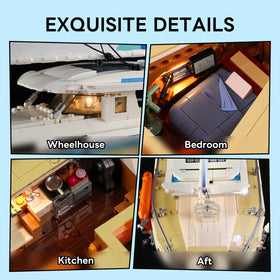 FUNWHOLE La Brisa solar panel roof, authentic feature for model lovers.