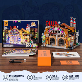 FUNWHOLE Lighting kit with 24 points and 10 colors enhances scenes and mood.