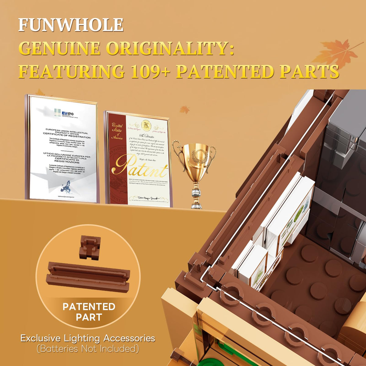 FUNWHOLE Two Builders-manuals invite shared, hands-on building with friends or family.