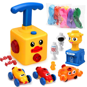 FunWISH balloon launcher car kit ready for hands-on play and learning.