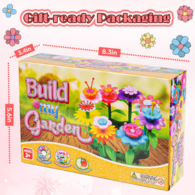 FUNZBO 99pcs set for creating versatile flower garden scenes