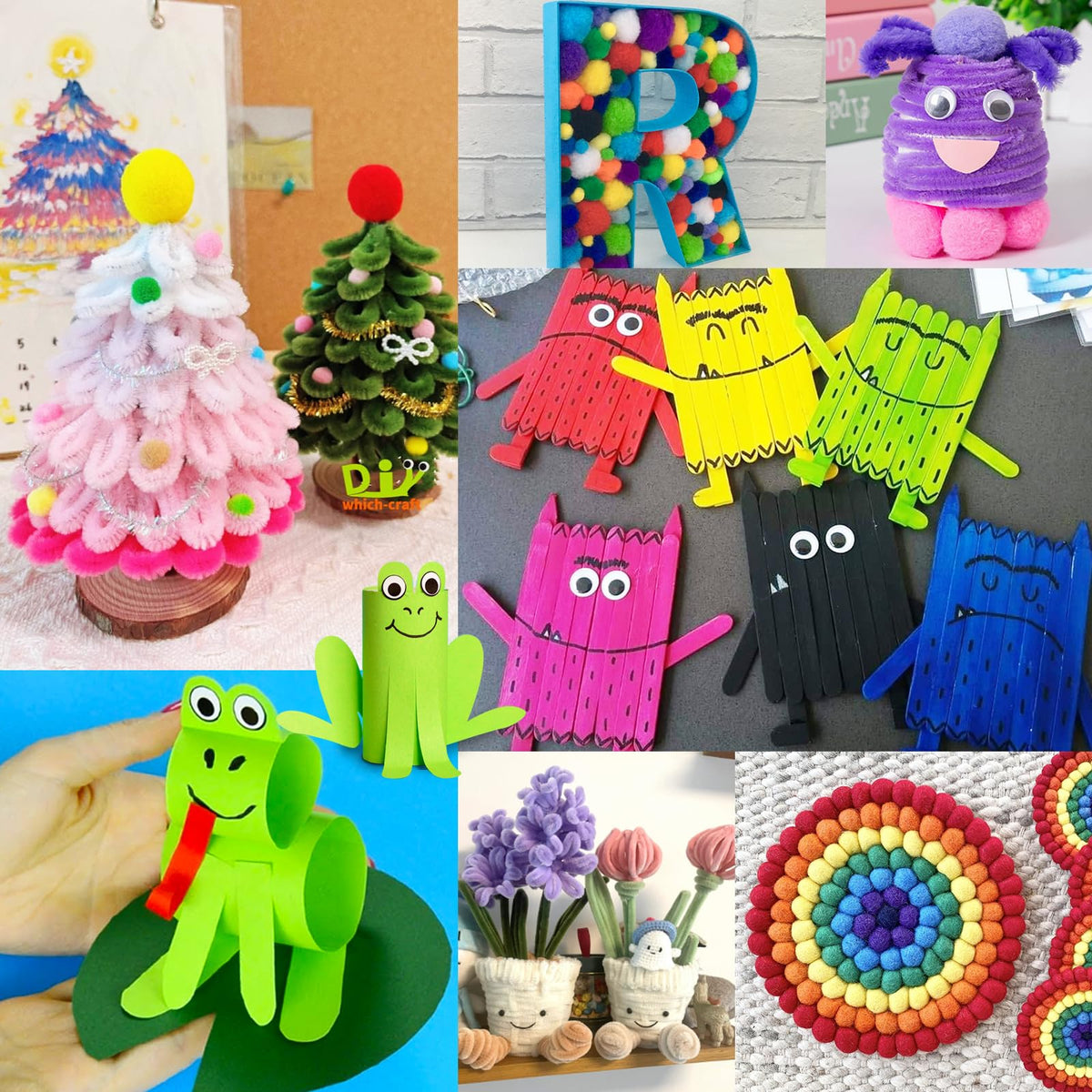 FUNZBO Mother's Day craft kit with construction paper for vibrant, multi-age art.