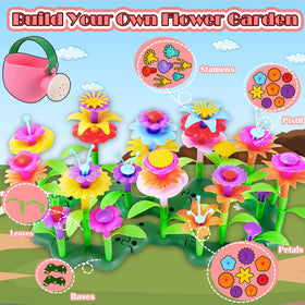 FUNZBO safe BPA-free material used in flower garden pieces