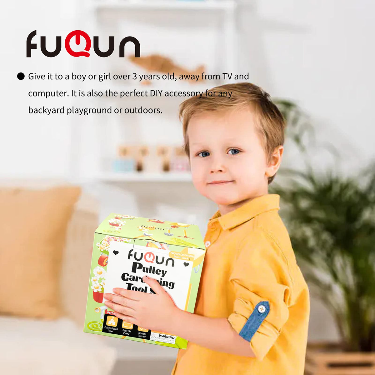 FUQUN backyard adventure setup elevates outdoor fun and problem solving.