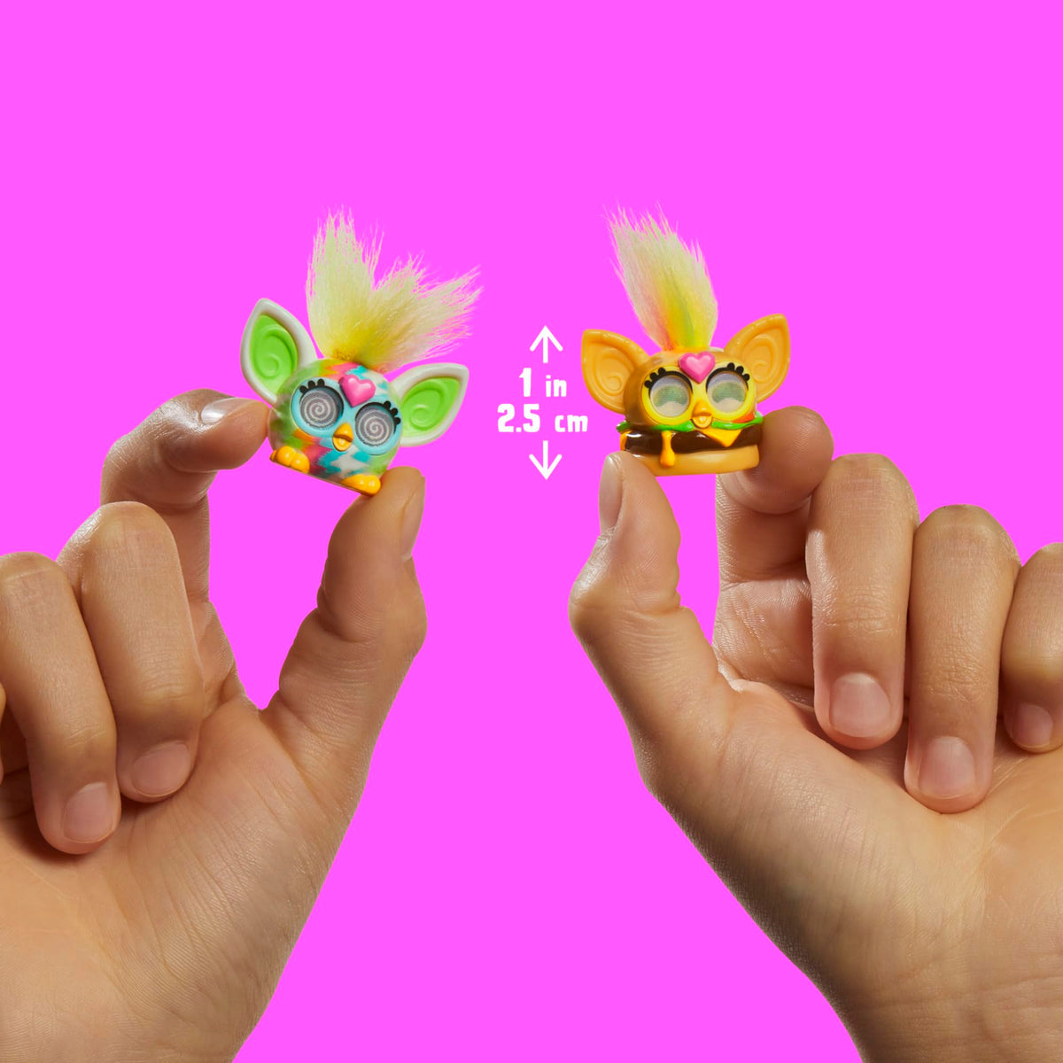 Furby Minis pinata figure perfect for festive pretend play.