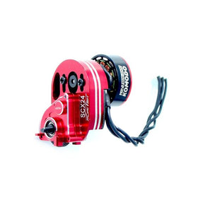 The furitek CRAWLMASTER Mini Komodo V2 motor provides strong torque for challenging climbs.